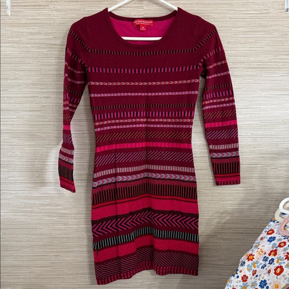 Krimson Klover Tallchief Wool Blend Sweater Dress women's size XS